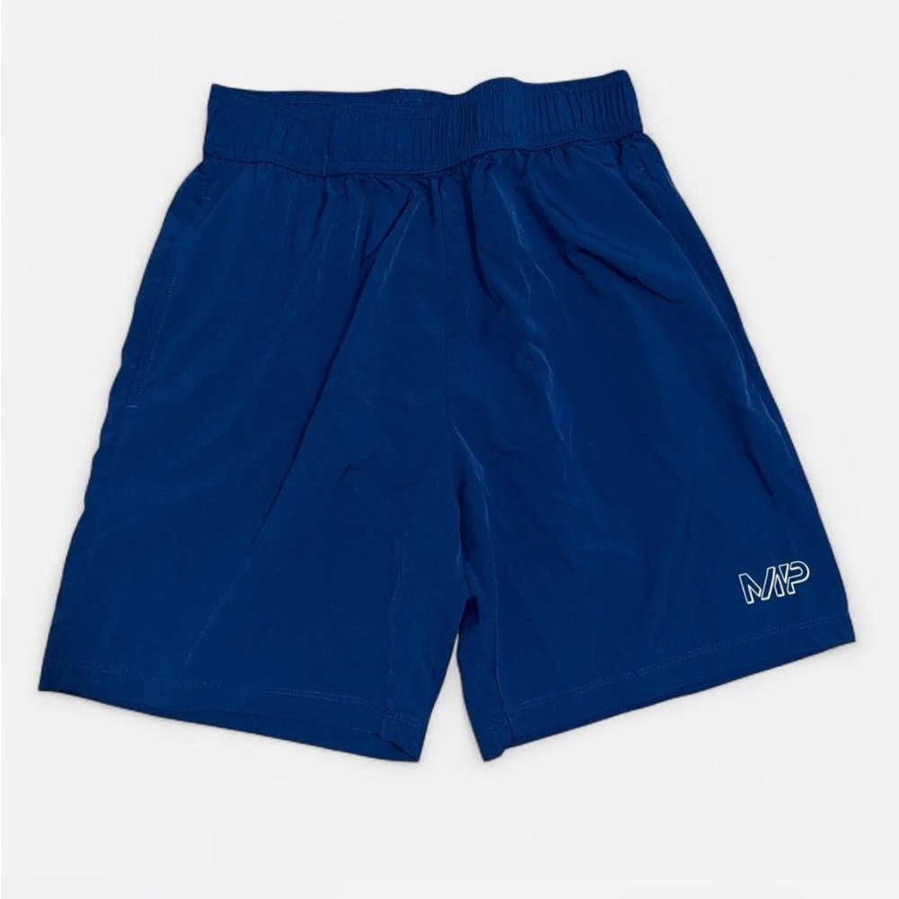 Men's Blue Athletic Shorts